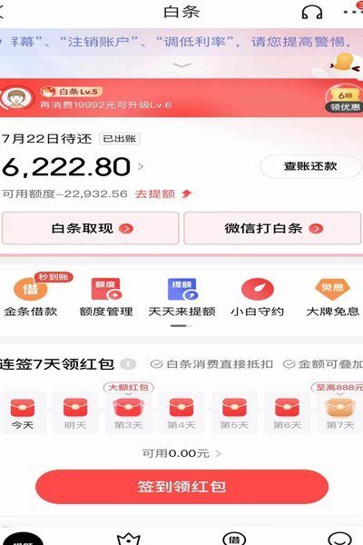 白条额度变现：安全风险与理性消费