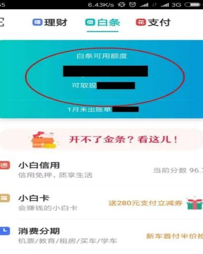 白条提现额度商家可见度解析
