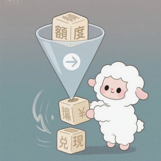 羊小咩额度套出来