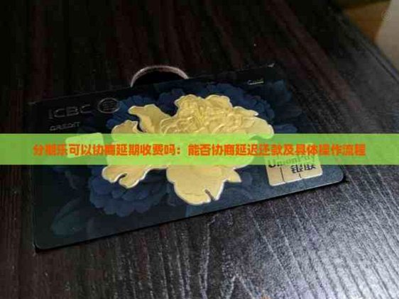 分期乐延期还款一个月后仍无法还款