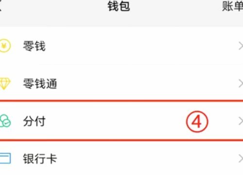 分付的额度怎么使用